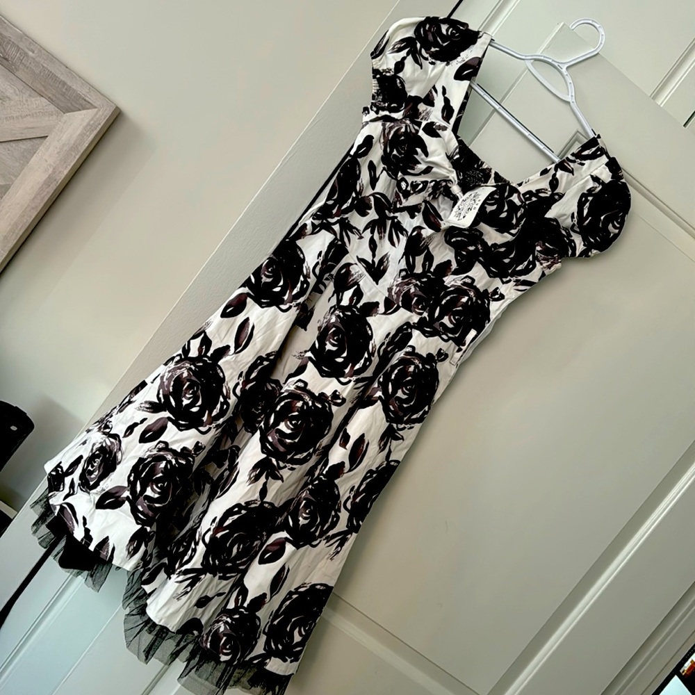 Nwt puff sleeve dress